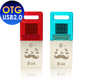 USB2.0 OTG雙介面隨身碟(雷神家族-密摩桑)